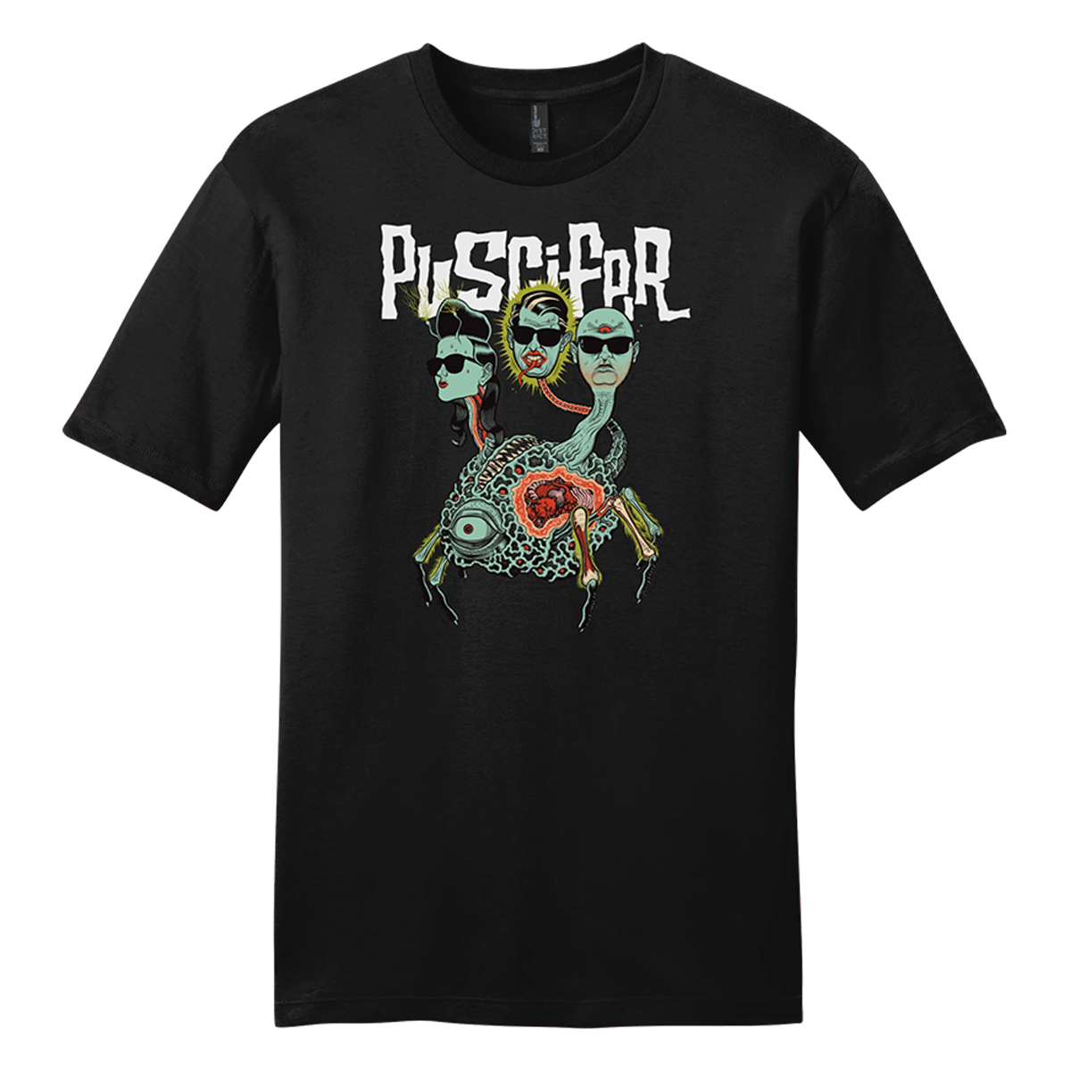 Global Probing Men's Black Tee