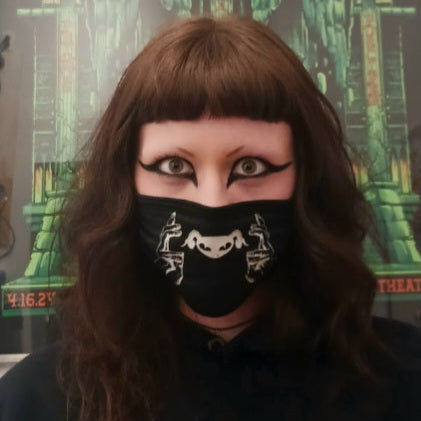 Puscifer Fashion Face Mask (Existential Reckoning Hands Logo)