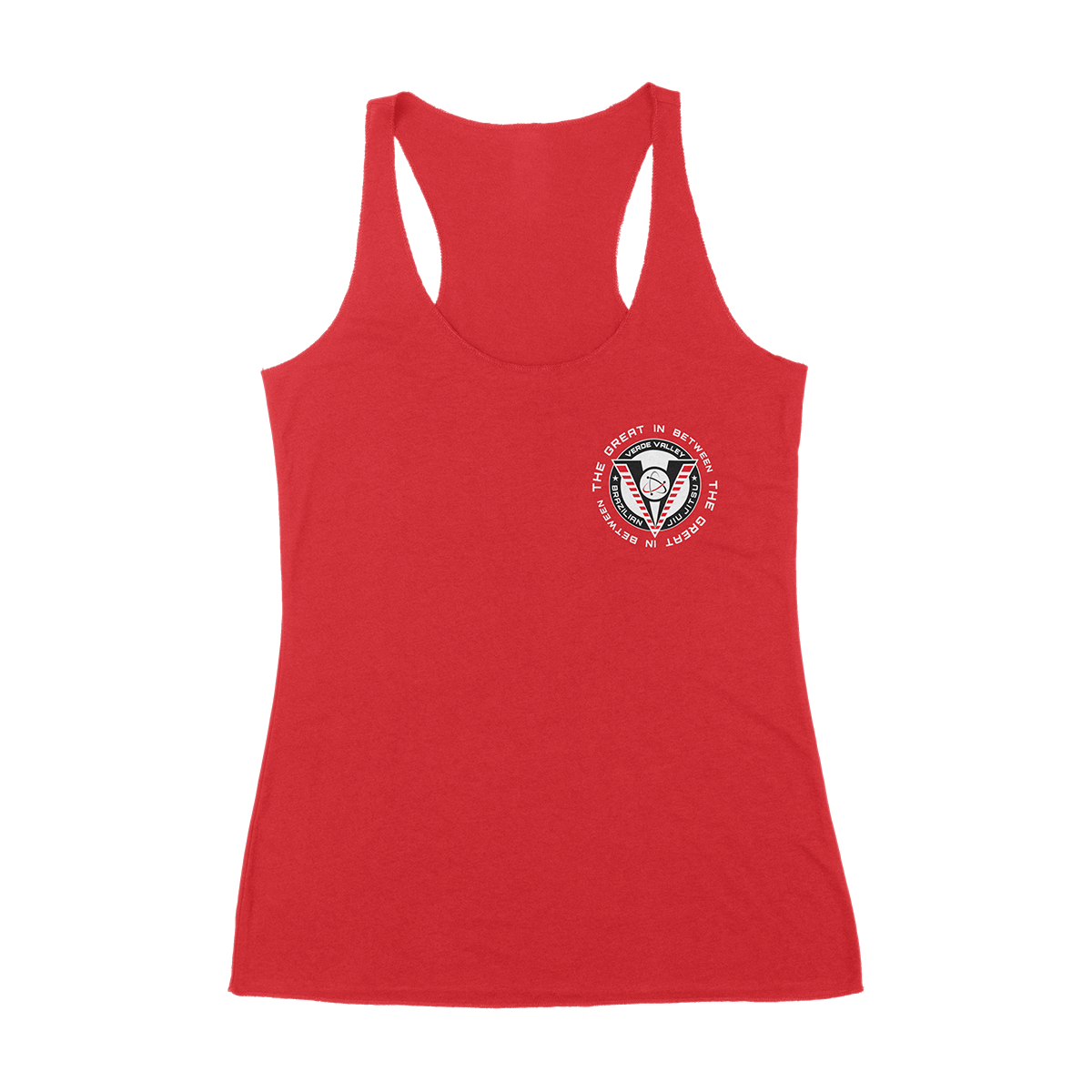 TGIB VVBJJ Women's Red Tank