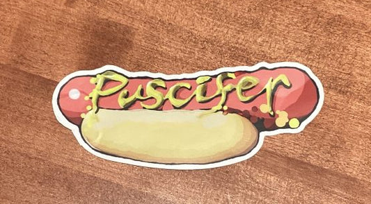 Hotdog Sticker