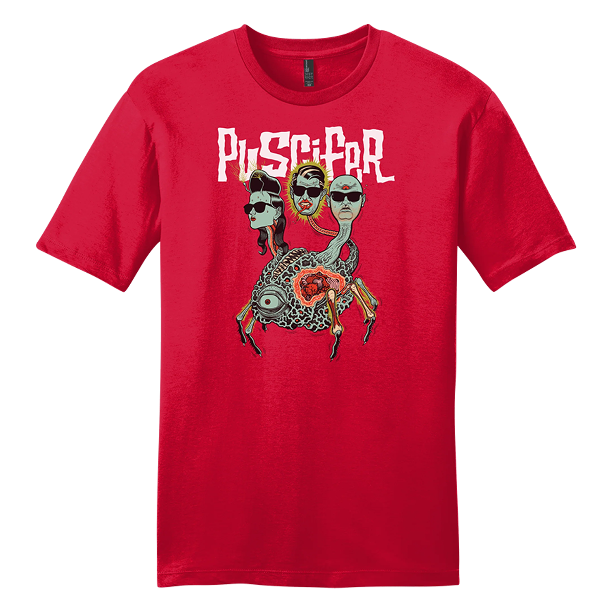 Global Probing Men's Red Tee