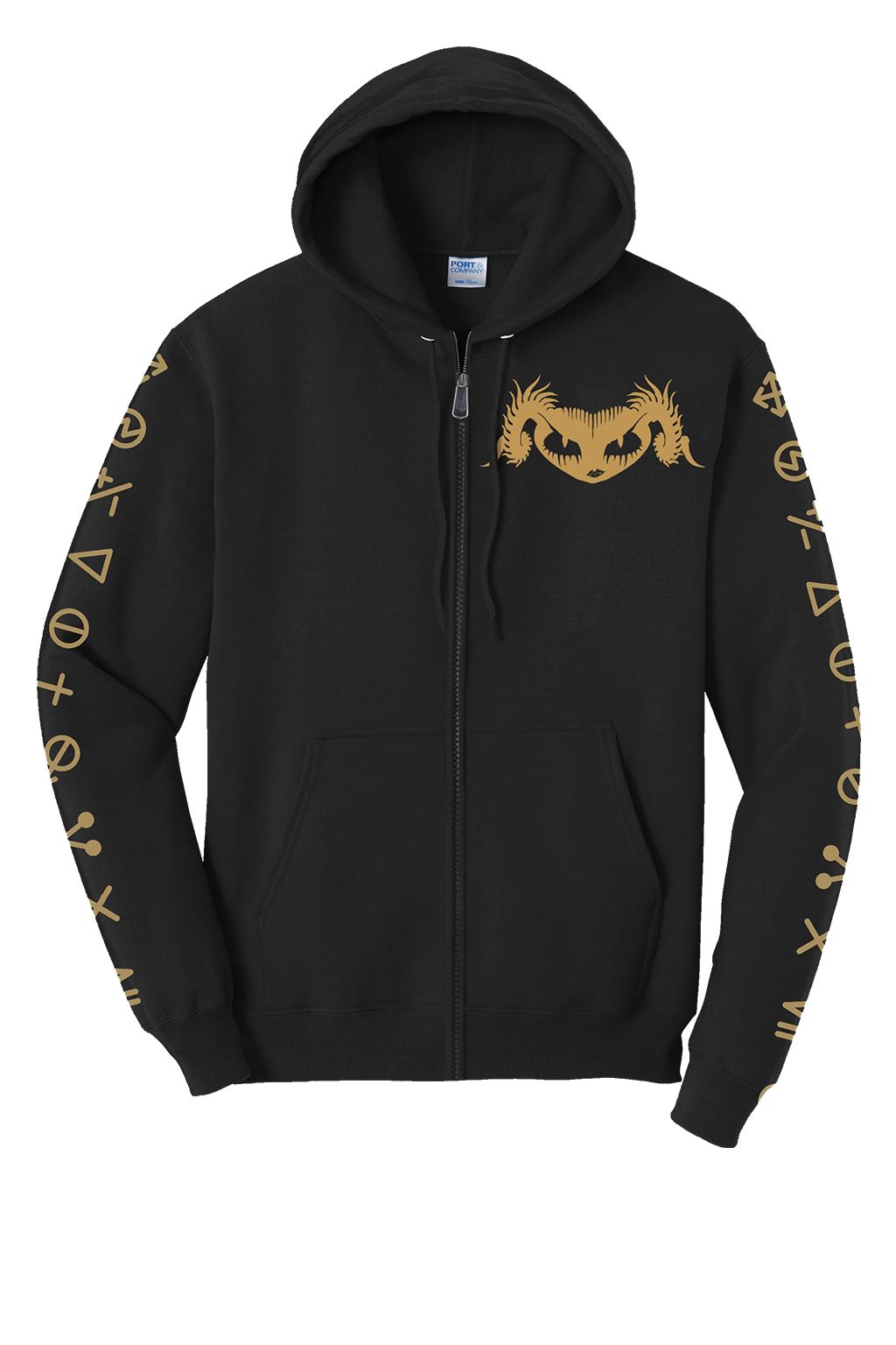 Gothifer Unisex Zip Hoodie