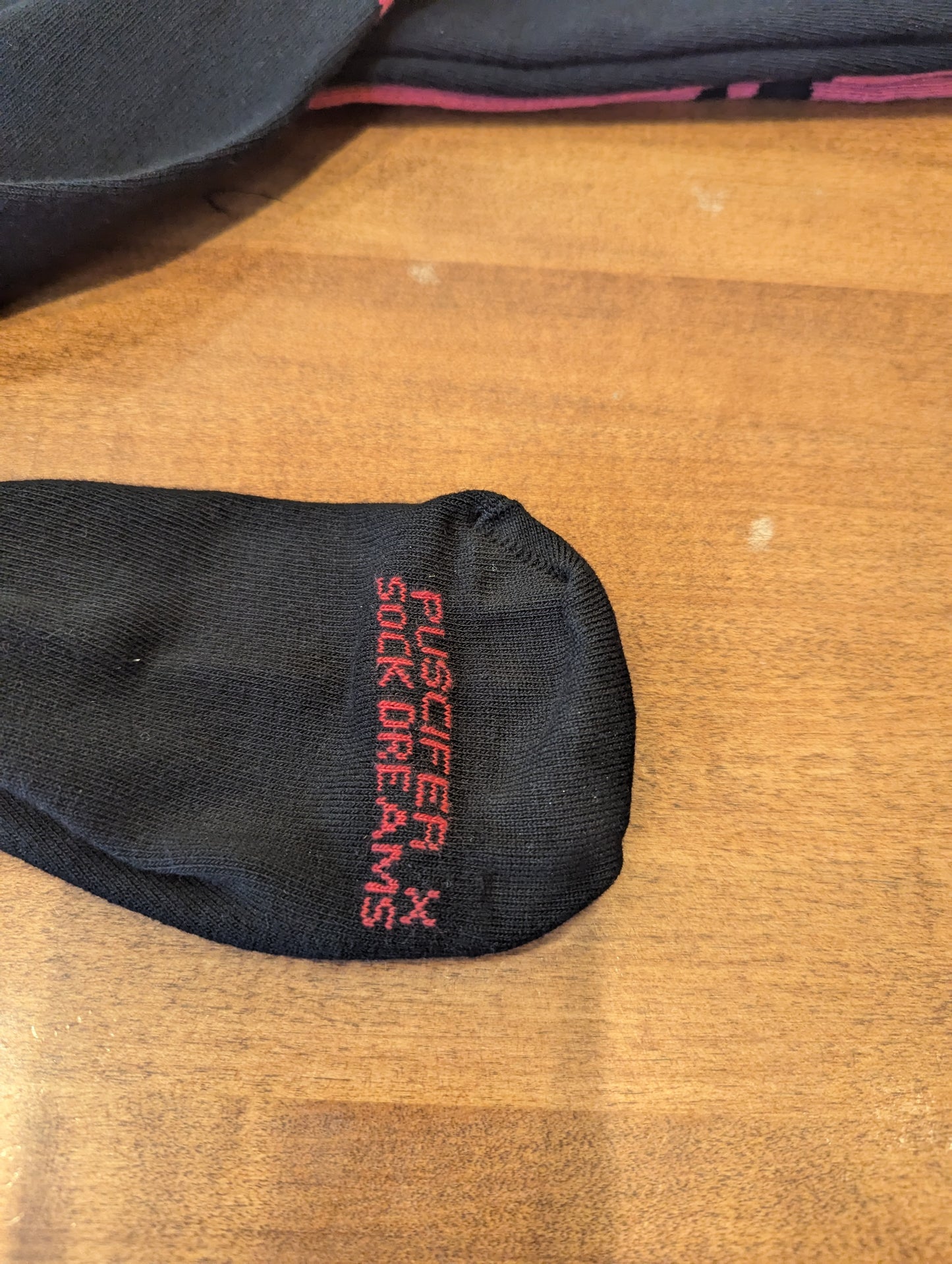 Over Knee Logo Socks - Black