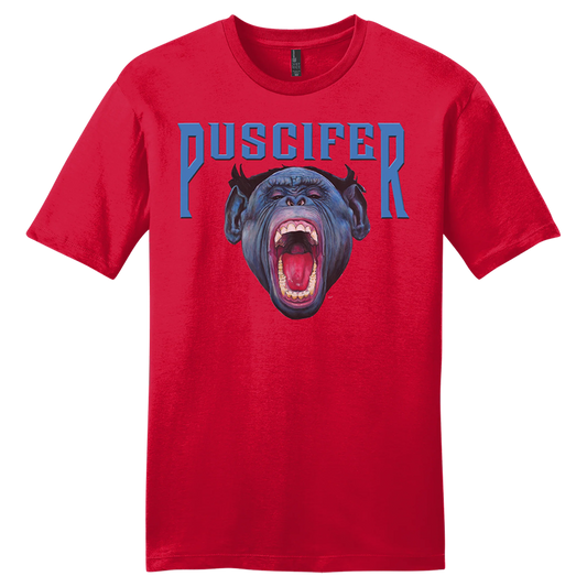 Puscifer V is for Viagra Men's Red Tee