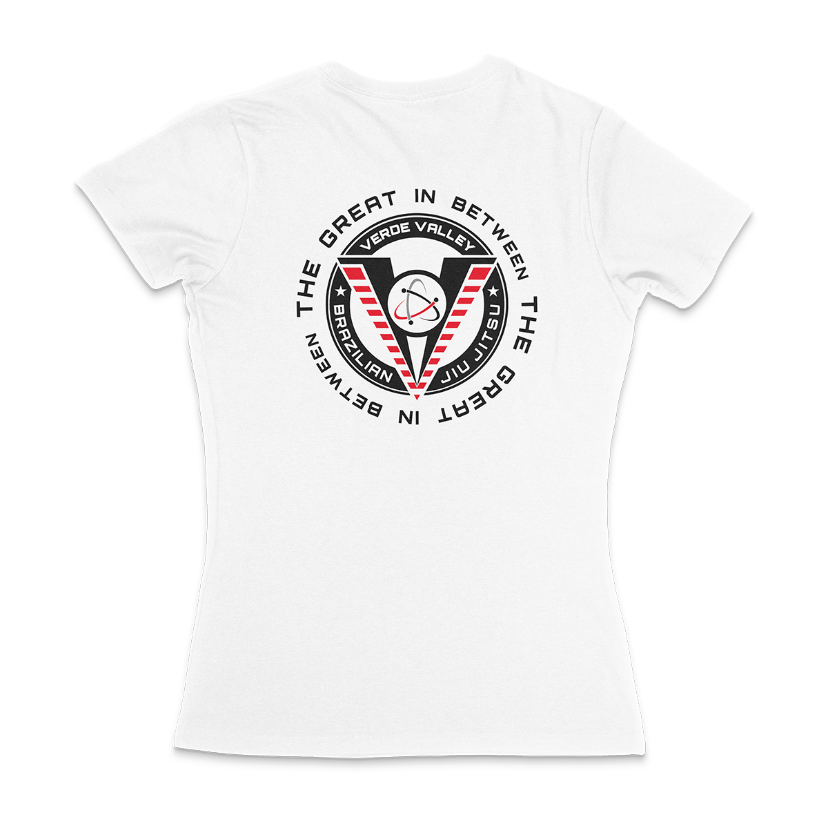 TGIB VVBJJ Women's White Tee Back