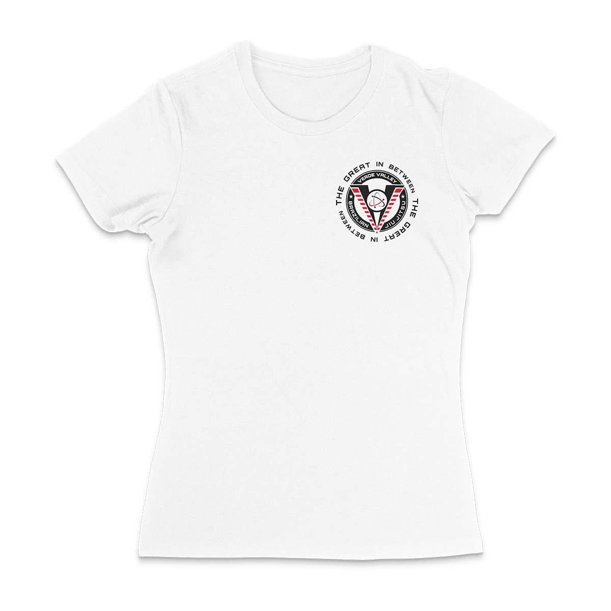 TGIB VVBJJ Women's White Tee Front